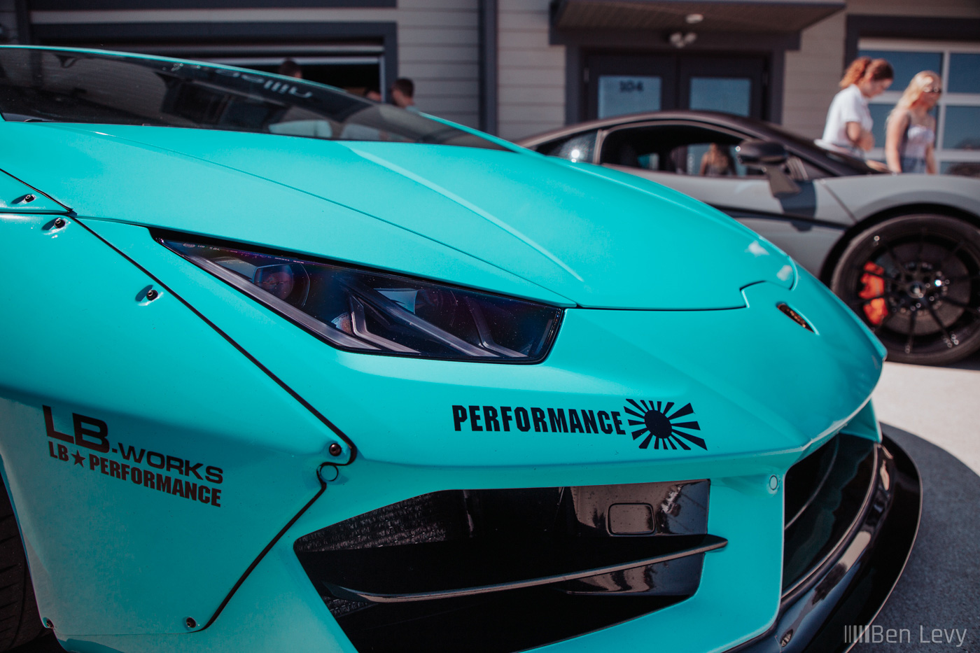 LB Works Decals on Lamborghini Huracan