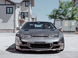 Grey Nissan 300ZX on a Sunny Day at Iron Gate