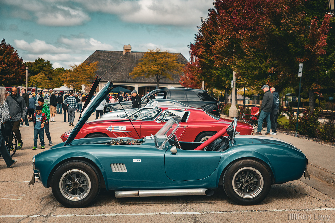 1964 Shelby Cobra 289 Roadster at Lake Forest Then & Now Auto Show