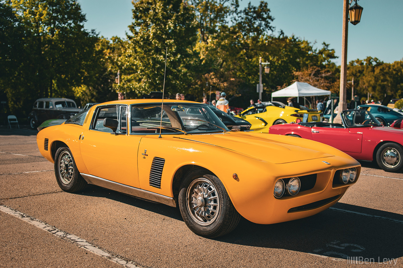 Yellow 1967 Iso Grifo Coupe