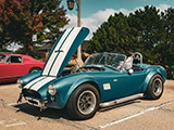 Blue 1964 Shelby Cobra 289 Roadster