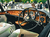 Wooden Dashboard of a 1966 Rolls-Royce Silver Cloud III