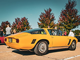 Yellow 1967 Iso Grifo at Lake Forest Then & Now Auto Show