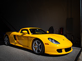 Yellow Porsche Carrera GT