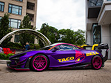 Taco Bell Wrapped McLaren 720S
