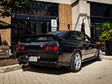 Black Nissan Skyline GT-R at Lincoln Park Car Meet