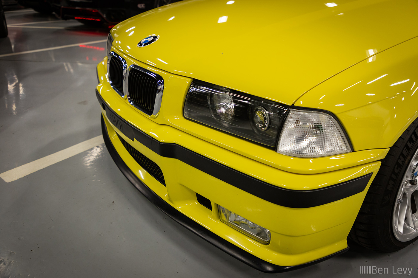 E36 BMW M3 Font Bumper Details