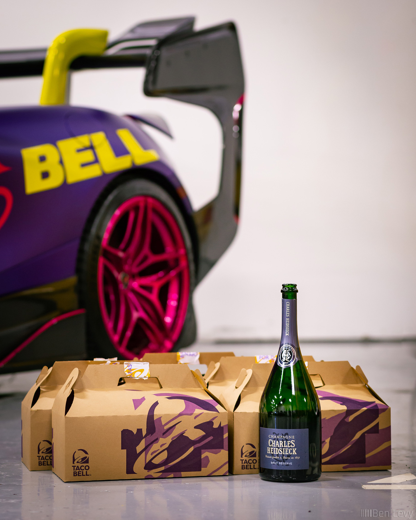 Taco Bell and Charles Heidsieck Champagne