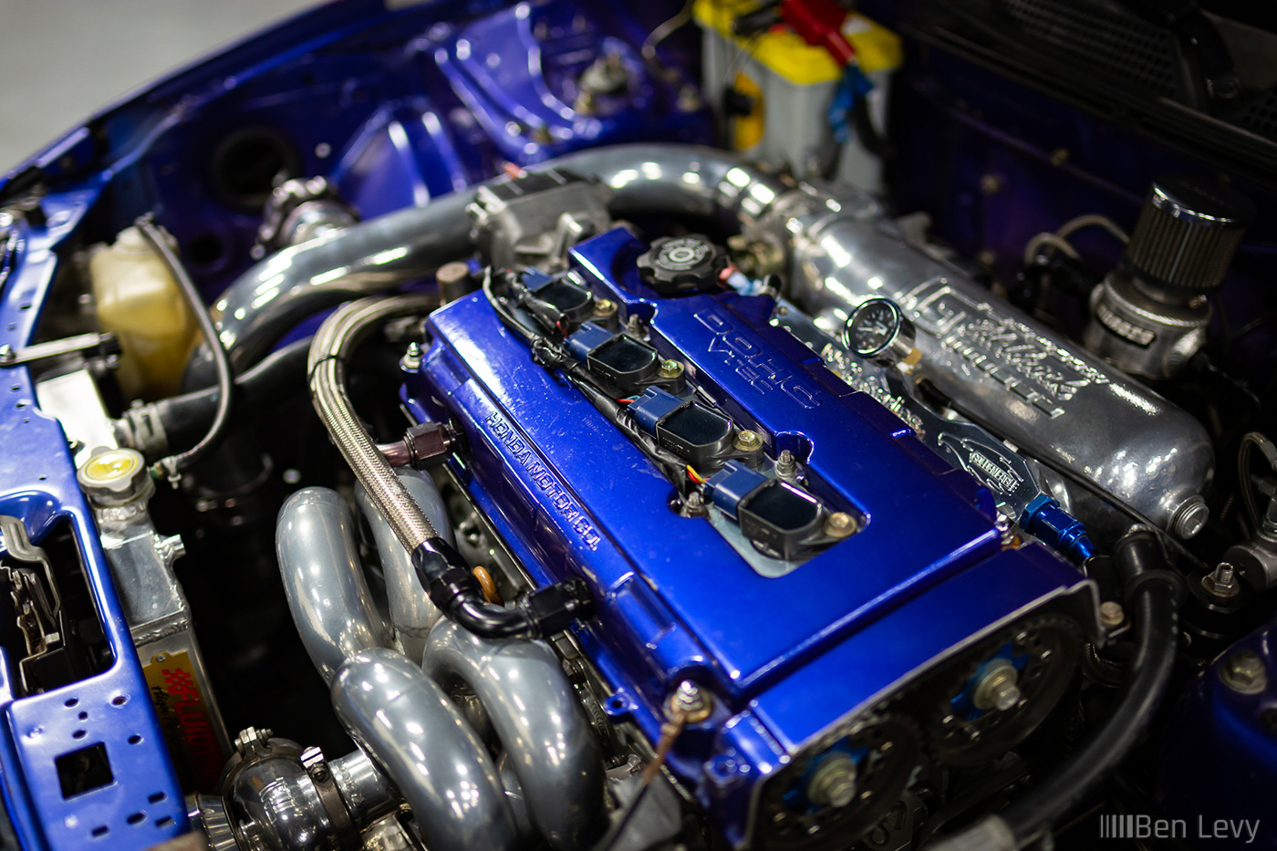 Turbo B18 Honda Engine in Integra