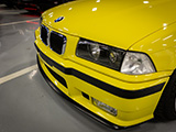E36 BMW M3 Font Bumper Details