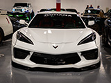 Front of Bagged C8 Corvette from Rohana