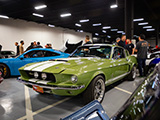 Green Ford Mustang GT 500