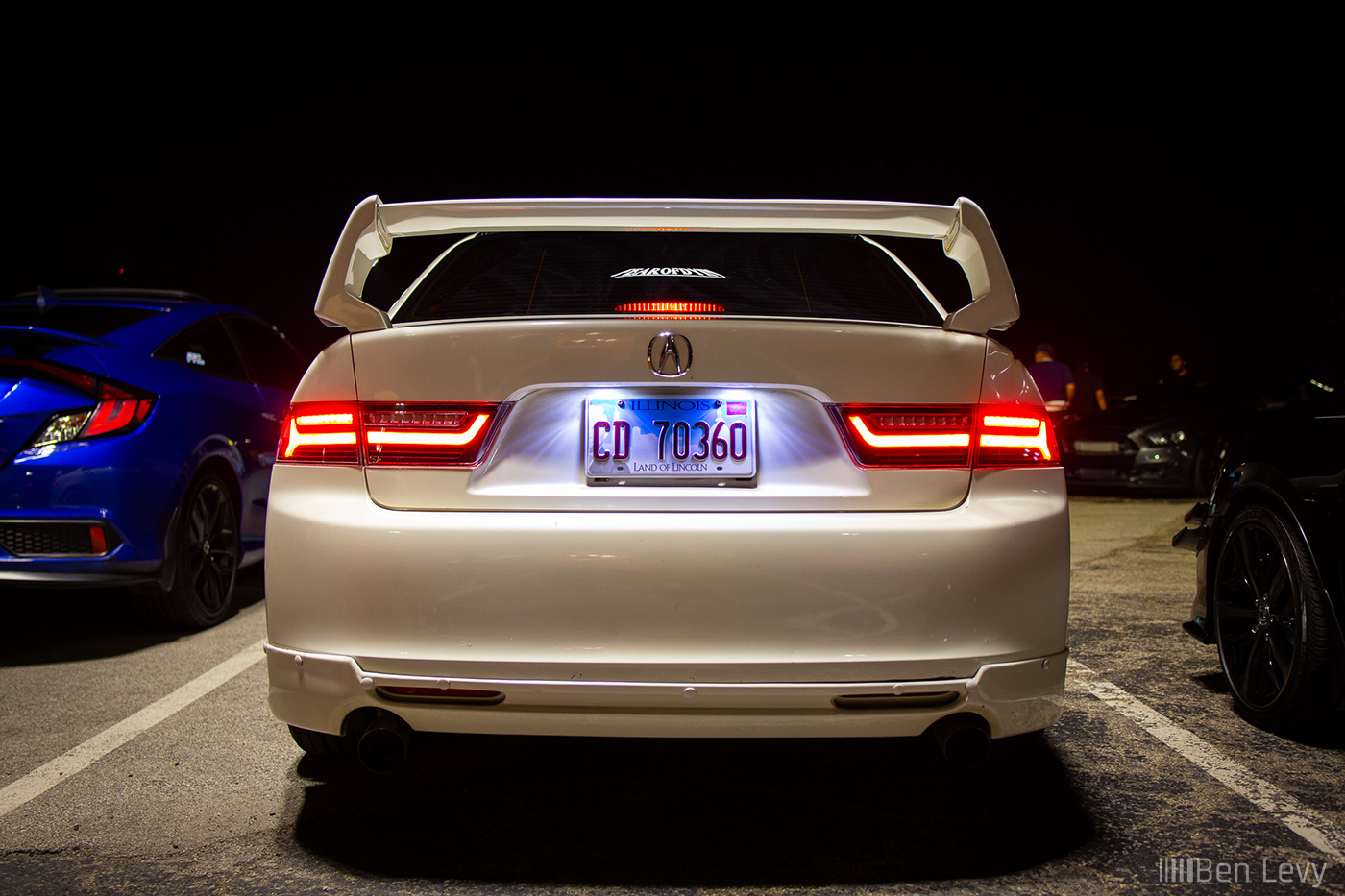 LED Tail Lights on CL9 Acura TSX