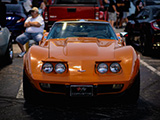 Orange C3 Corvette Popup Headlights