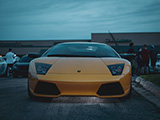 Yellow Lamborghini Murcielago at Schaumburg Car Meet
