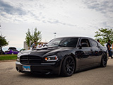 Blacked-out Dodge Charger