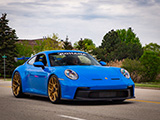 Blue Porsche 911 GT3
