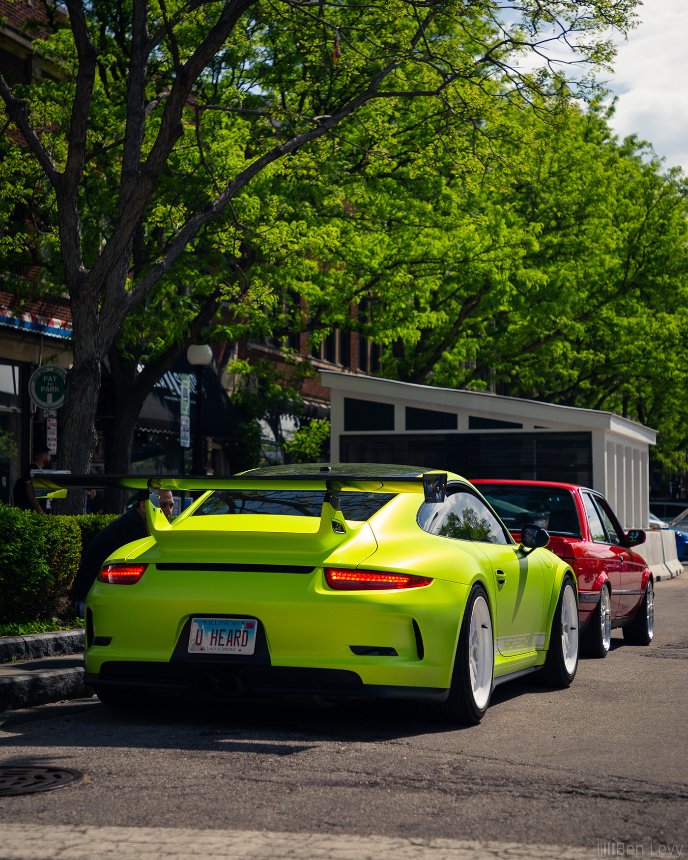 Green Wrap on 911 GT3