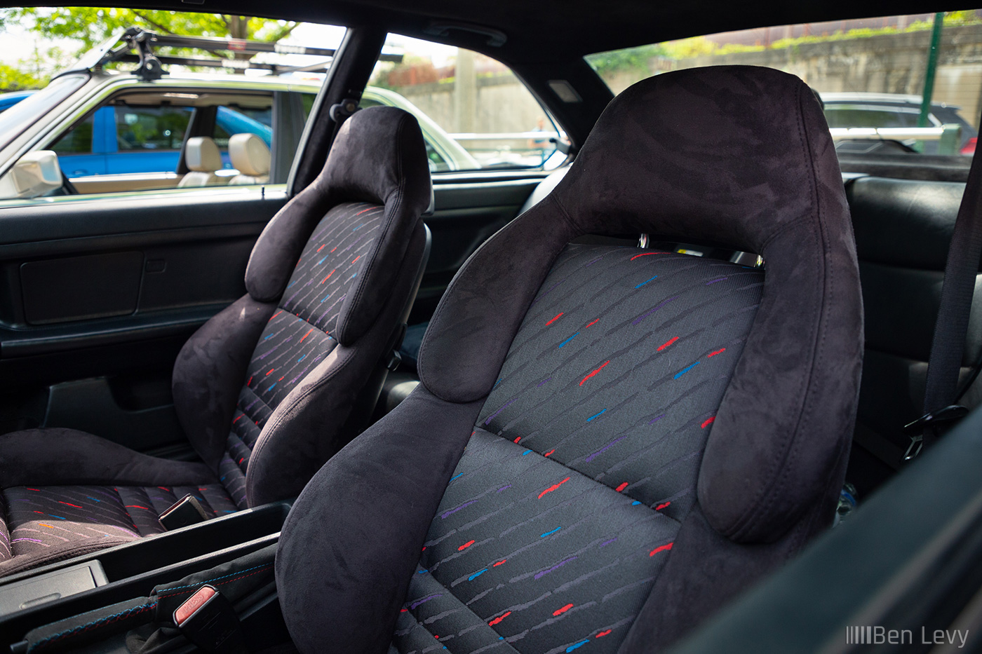 Suede Outer on E36 BMW M3 Seats