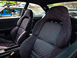 Suede Outer on E36 BMW M3 Seats