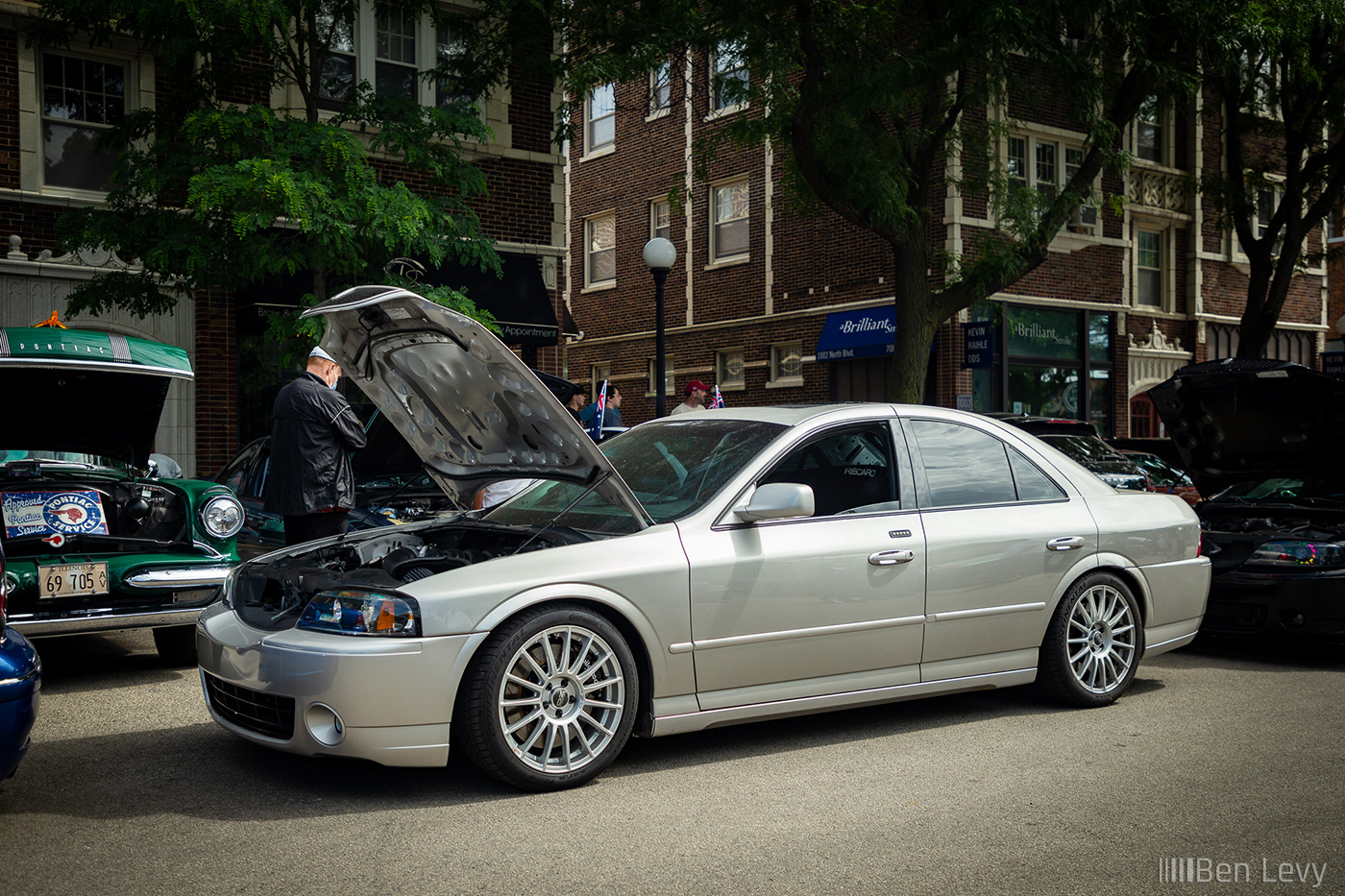 Silver Lincoln LS with Stripped Interior