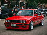 Clean Red BMW 325i Coupe in Oak Park