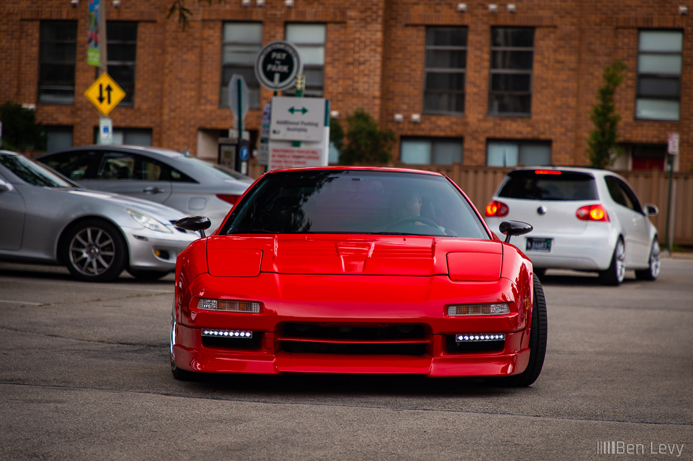 Acura NSX with LED Driving Lights