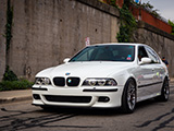 BMW M5 in White