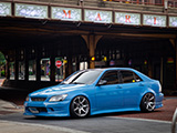Baby Blue Lexus IS300 with Flared Fenders