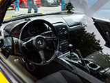 Three Spoke Nardi Steering Wheel in Mazda Miata