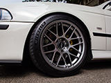 Apex Wheel on the front of an E39 M5