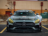 Front of Kal's AMG GTS Track Car