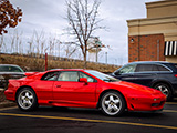 Red Lotus Esprit in River Forest Parking Lot