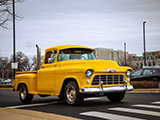 '50s Chevy Pickup in Yellow