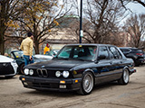 Black 1988 BMW 535is in Chicago