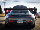 Big Wing on AMG GT-S Track Car