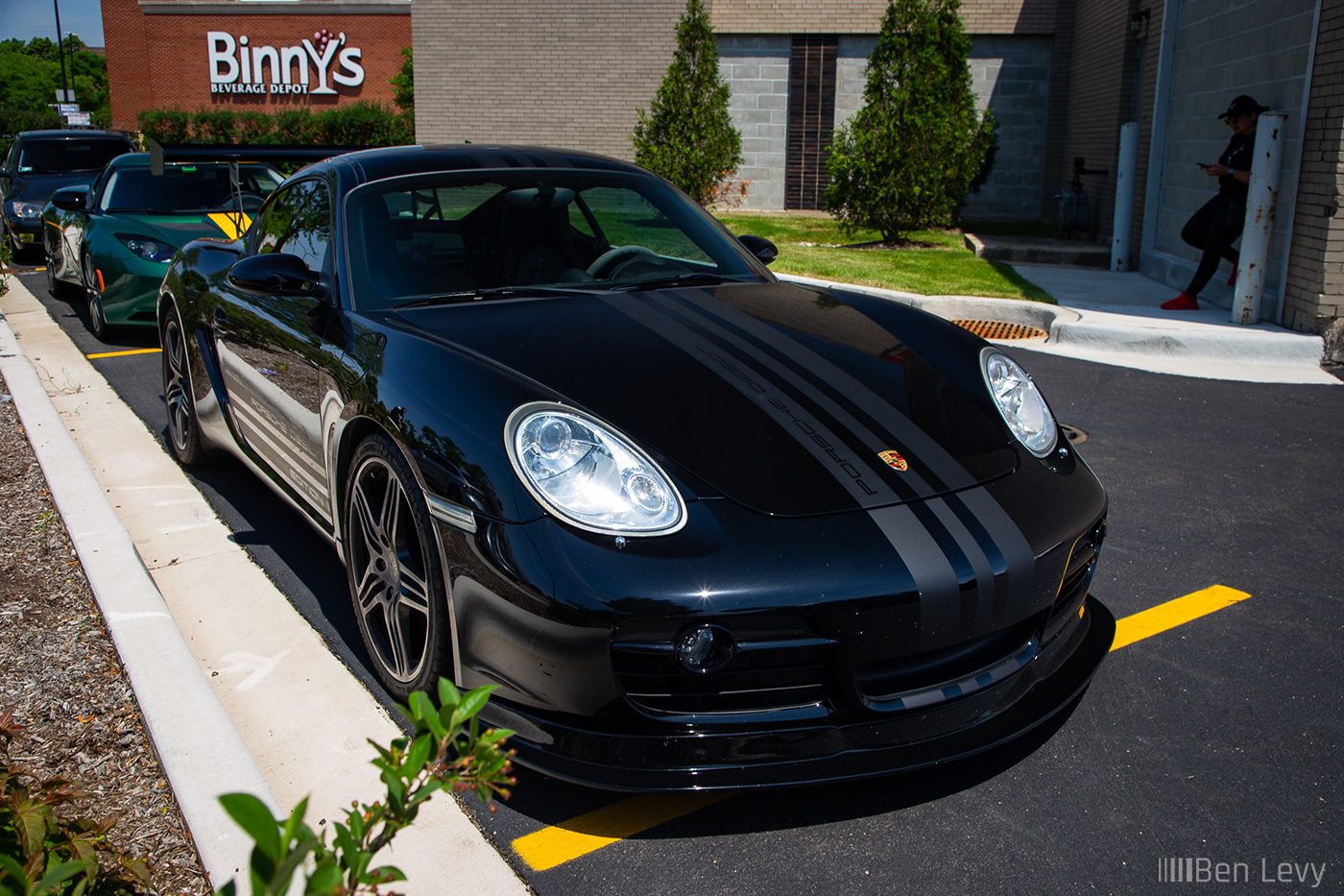 Black Porsche Cayman S Porsche Design Edition 1