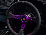 Anodized Purple Steering Wheel in R32 Skyline GT-R
