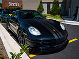 Black Porsche Cayman S Porsche Design Edition 1