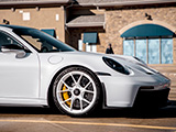 White Wheels on 992 Porsche 911 GT3