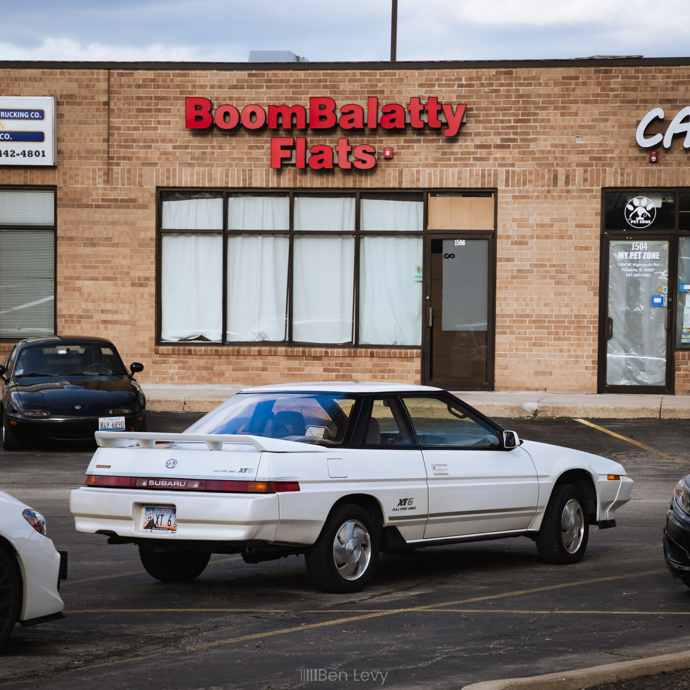 Rear Quarter of Subaru XT6