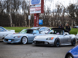 Pair of S2000s at a Car Meet in Palatine