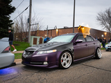Purple Wrap on Acura TL