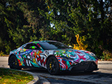 Spray Paint on Aston Martin Vantage