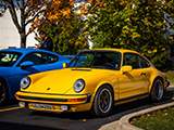 Yellow Porsche 911 SC