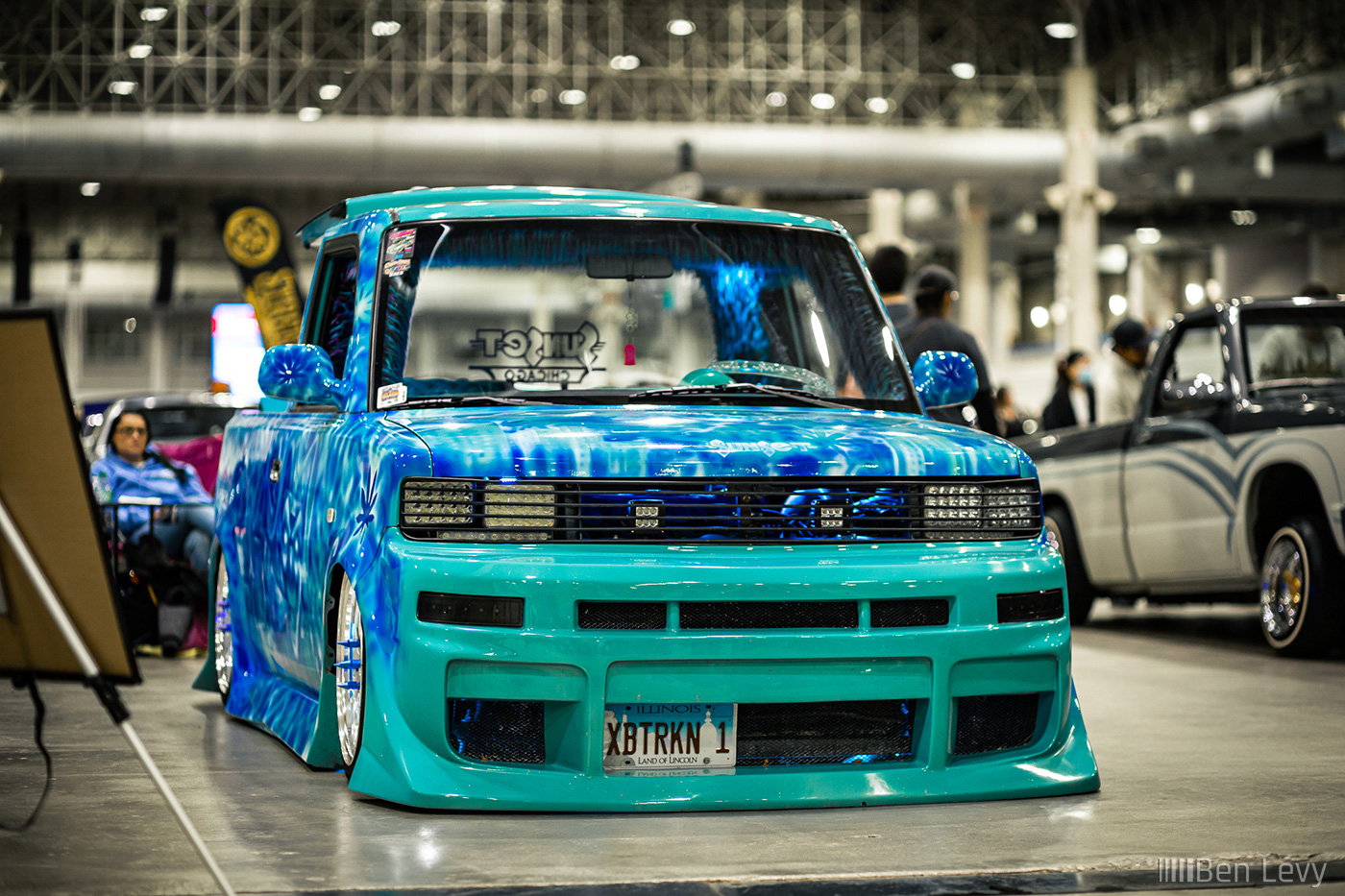Bagged Scion xB from Slow & Low