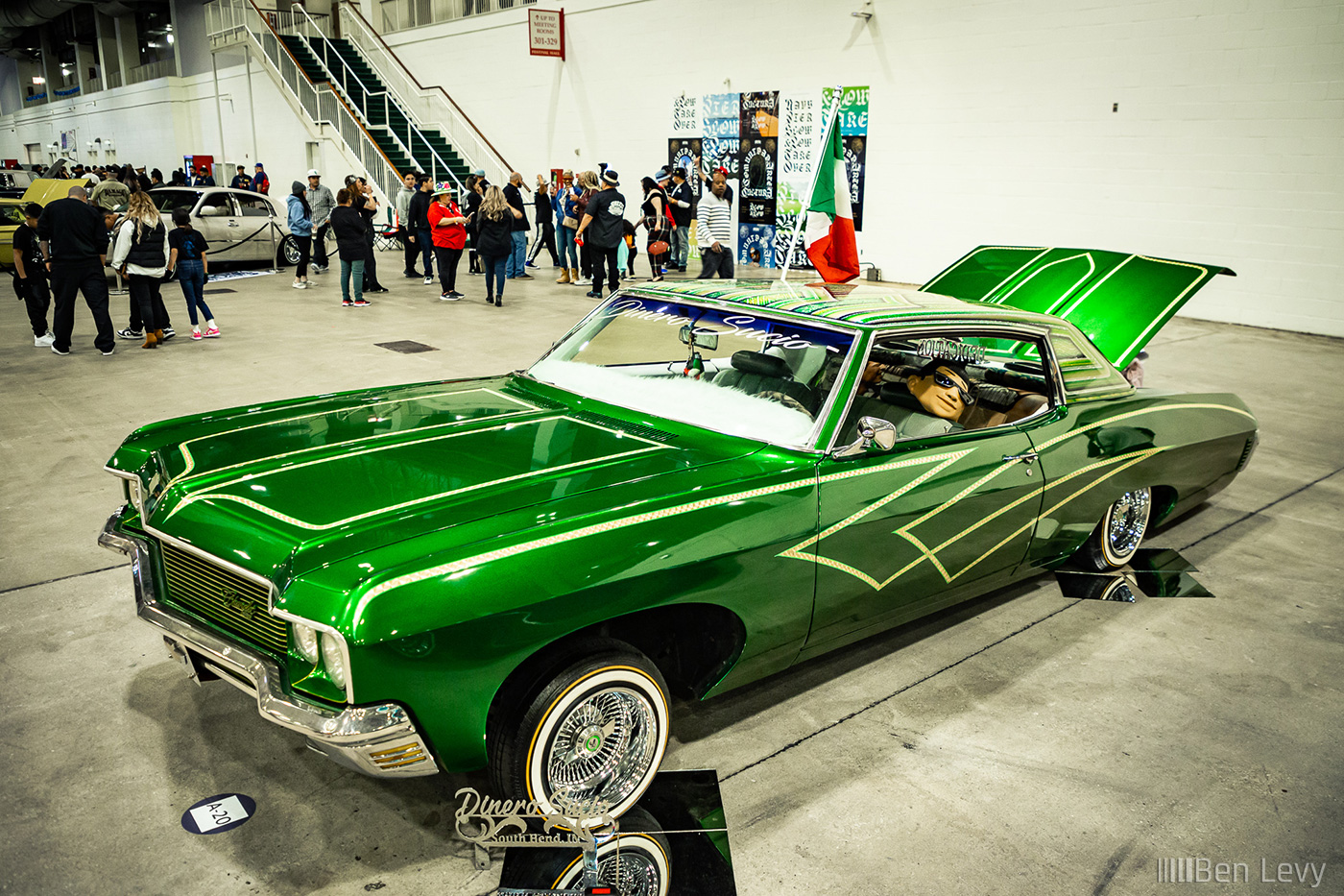 Green Chevy Caprice Lowrider from South Bend