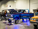 Lowrider Ford Ranger with Orale Car Club