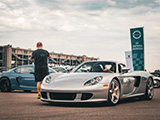 Silver Porsche Carrera GT at Sports Car Together Fest in Indy