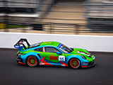 Mystery Machine Livery on Porsche GT3 Cup at Indy